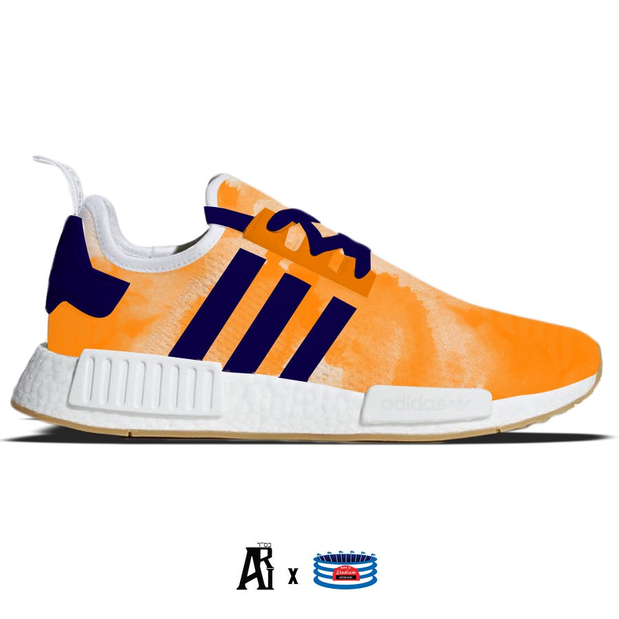 "Watercolor" Adidas NMD R1 Casual Shoes by Stadium Custom Kicks