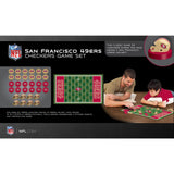 San Francisco 49ers Checkers Board Game by MasterPieces Puzzle Company INC