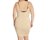 InstantFigure Underbust Curvy Tank Dress w/ Adjustable Bra Straps WDS40151C by InstantFigure INC