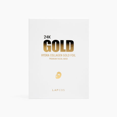 24K Gold Foil Premium Face Mask by LAPCOS