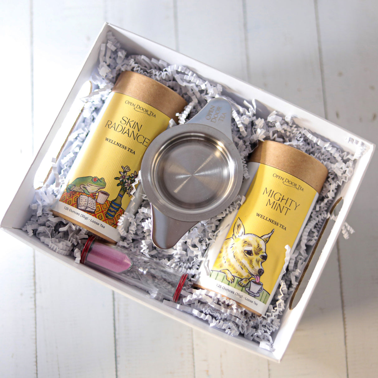 Tea Time Basket by Open Door Tea CT