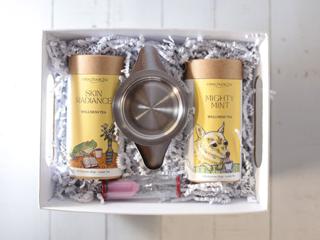 Tea Time Basket by Open Door Tea CT