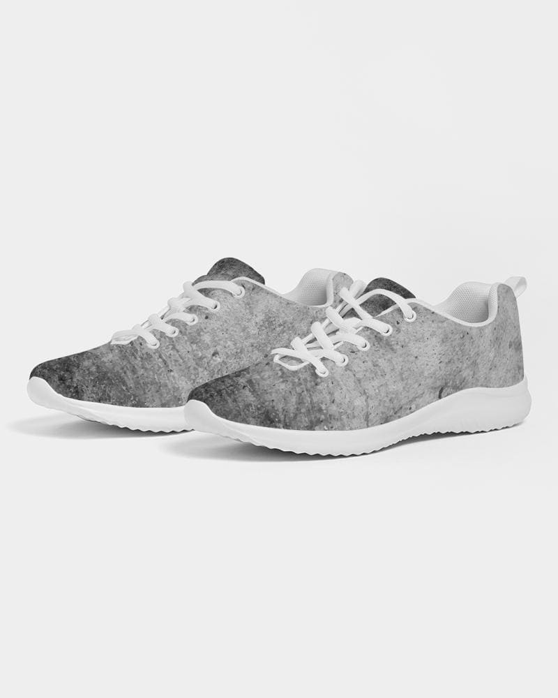 Womens Sneakers - Grey Tie-dye Style Canvas Sports Shoes / Running by inQue.Style