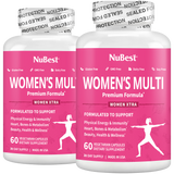 Women's Multi, Women Xtra, Immunity, Energy & Beauty Formula, 60 Vegan Capsules by NuBest Nutrition®