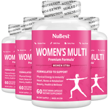 Women's Multi, Women Xtra, Immunity, Energy & Beauty Formula, 60 Vegan Capsules by NuBest Nutrition®