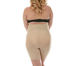 InstantFigure Hi-Waist Shorts Open Gusset Curvy Shapewear WSH4211C by InstantFigure INC