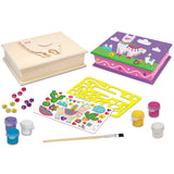 Llama Keepsake Box Wood Craft & Paint Kit by MasterPieces Puzzle Company INC