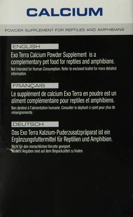 High-Calcium Powder Supplement for Reptiles & Amphibians by Exo Terra by Dog Hugs Cat