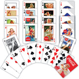 Coca-Cola Classic Ads Playing Cards - 54 Card Deck by MasterPieces Puzzle Company INC