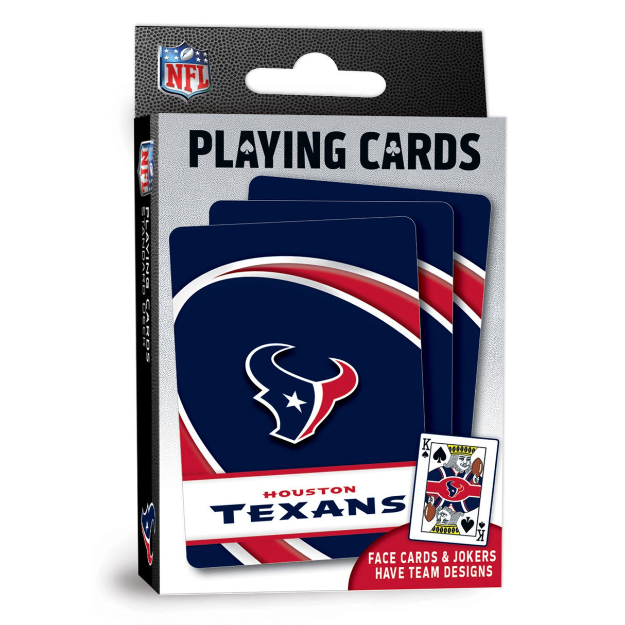 Houston Texans Playing Cards - 54 Card Deck by MasterPieces Puzzle Company INC