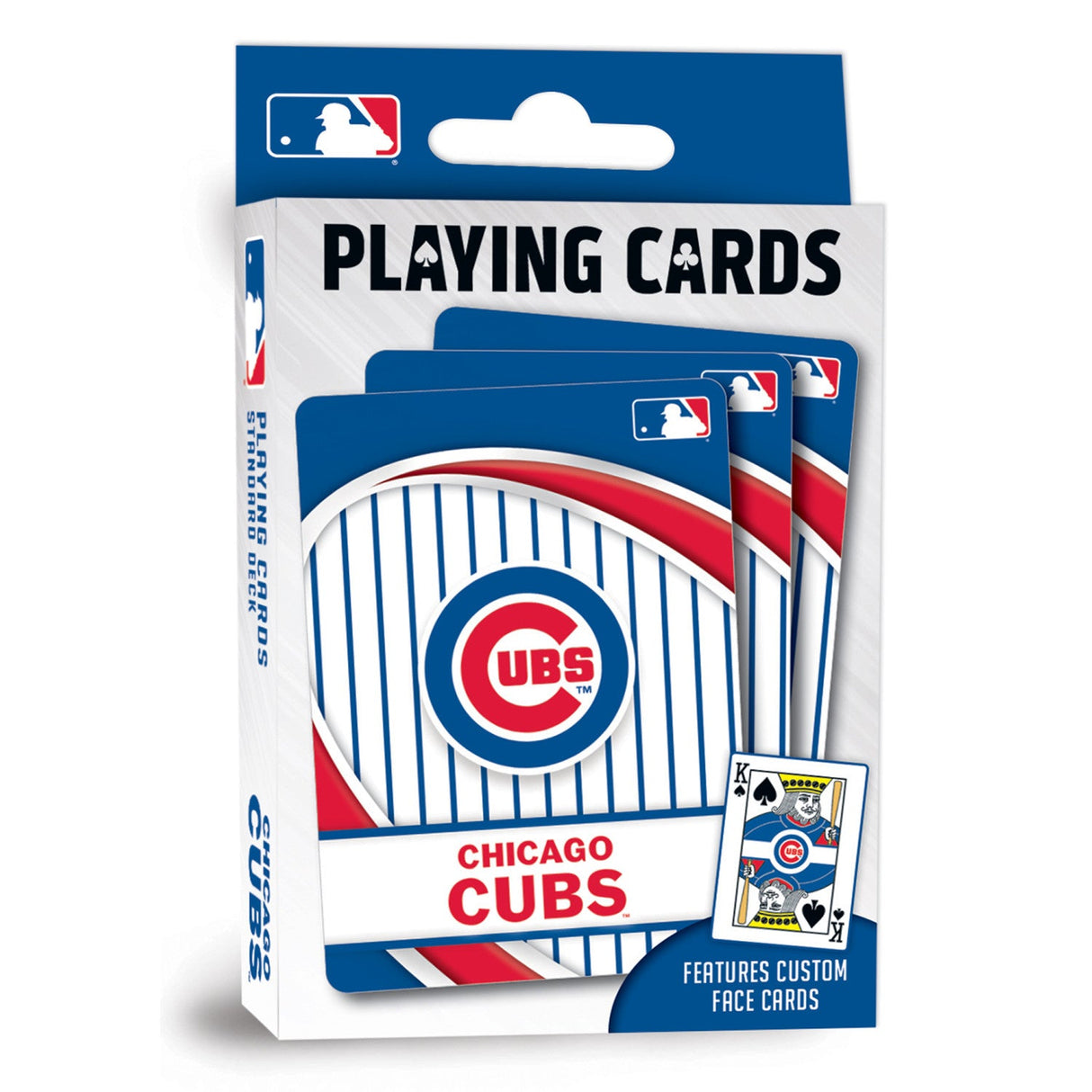 Chicago Cubs Playing Cards - 54 Card Deck by MasterPieces Puzzle Company INC