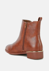 yacht winter basic ankle boots by London Rag