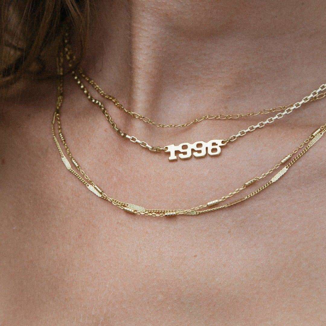 Year Necklace by Jonesy Wood