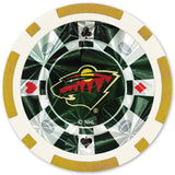 Minnesota Wild 20 Piece Poker Chips by MasterPieces Puzzle Company INC