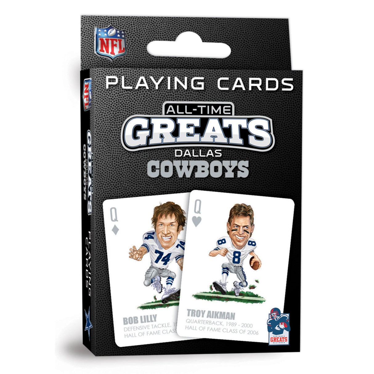 Dallas Cowboys All-Time Greats Playing Cards - 54 Card Deck by MasterPieces Puzzle Company INC