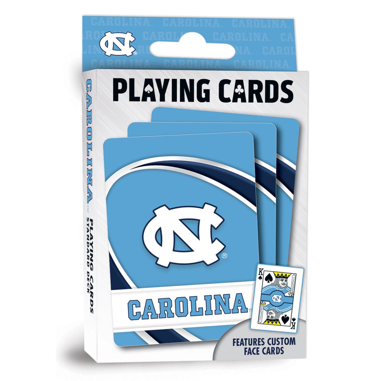 UNC Tar Heels Playing Cards - 54 Card Deck by MasterPieces Puzzle Company INC