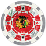 Chicago Blackhawks 20 Piece Poker Chips by MasterPieces Puzzle Company INC