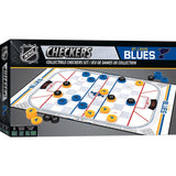 St. Louis Blues Checkers Board Game by MasterPieces Puzzle Company INC