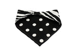 Zebra Print Reversible Dog Bandana by Uptown Pups