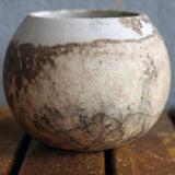 Zen Ceramic Raku Pottery Vase by RAAQUU