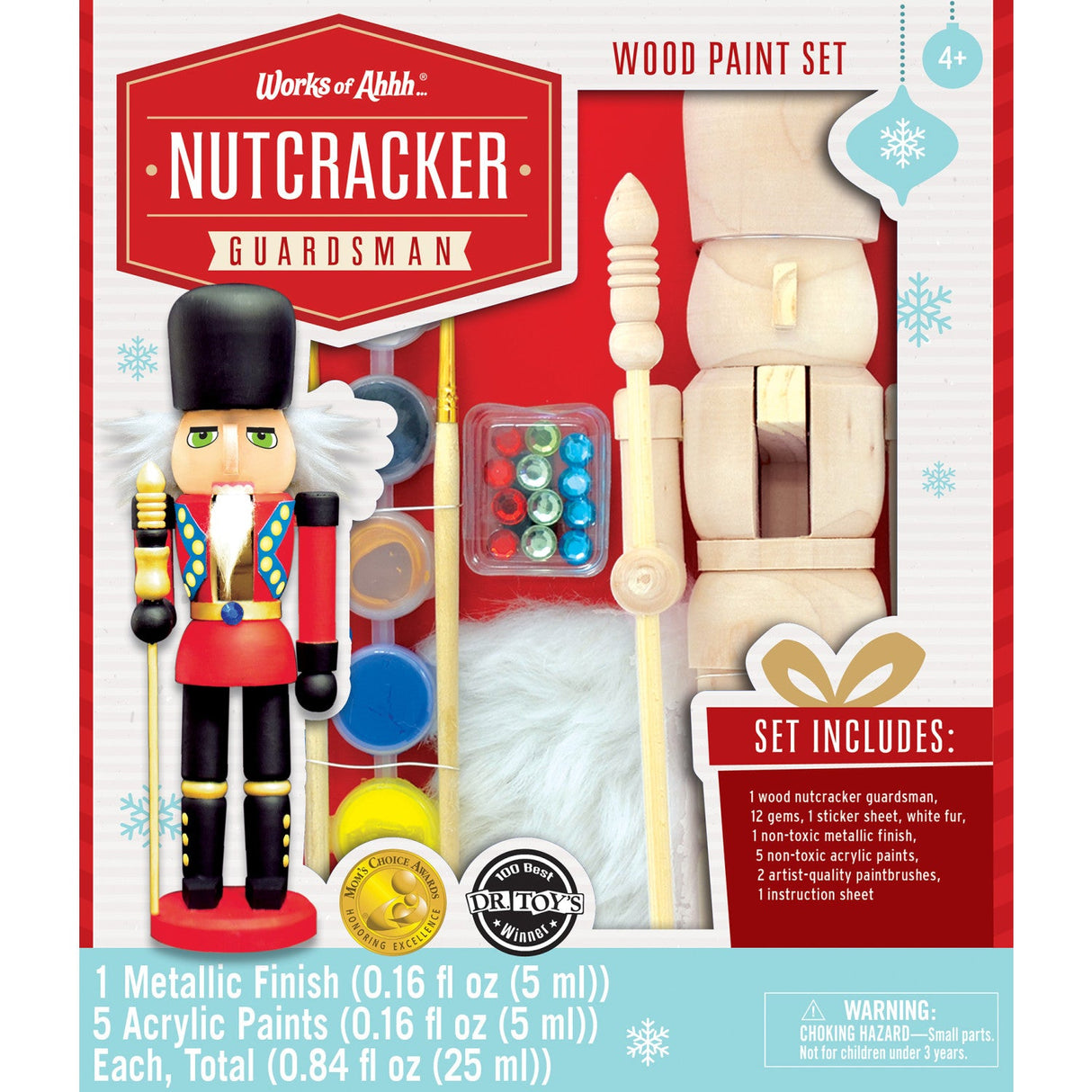 Holiday Craft Kit - Nutcracker Guard Wood Craft & Paint Kit by MasterPieces Puzzle Company INC