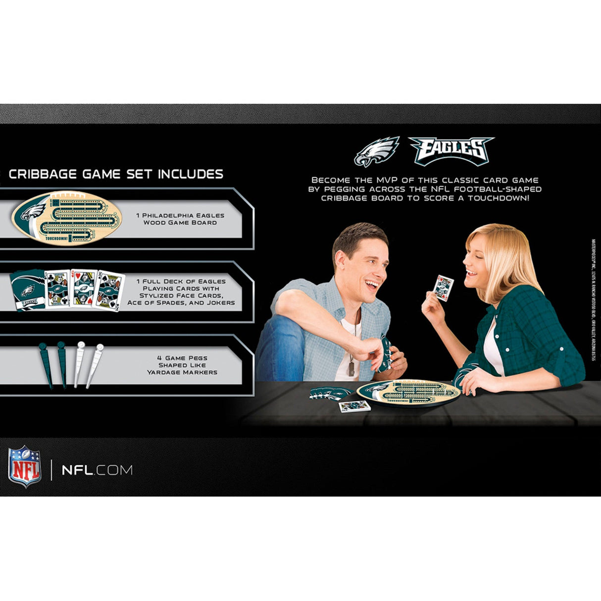 Philadelphia Eagles Cribbage by MasterPieces Puzzle Company INC