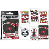 Tampa Bay Buccaneers Playing Cards - 54 Card Deck by MasterPieces Puzzle Company INC