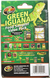 Zoo Med Green Iguana Food Sampler - Premium Nutrition Pack by Dog Hugs Cat