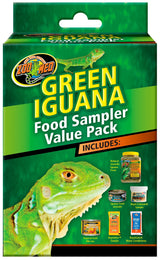 Zoo Med Green Iguana Food Sampler - Premium Nutrition Pack by Dog Hugs Cat