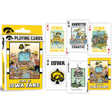 Iowa Hawkeyes Fan Deck Playing Cards - 54 Card Deck by MasterPieces Puzzle Company INC