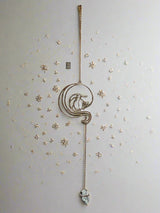 Zodiac Silhouette and Crystal Wall Hanging by Ariana Ost