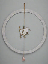 Zodiac Silhouette and Crystal Wall Hanging by Ariana Ost