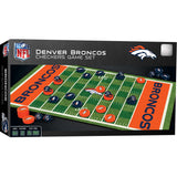 Denver Broncos Checkers Board Game by MasterPieces Puzzle Company INC