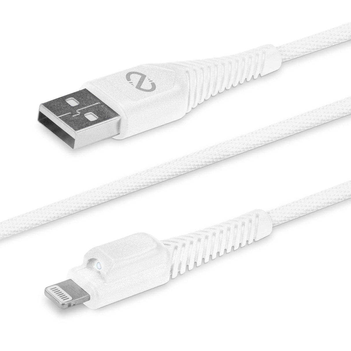 Braided LED MFI USB Charge/Sync Cable 4ft - Vysn