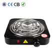 1000W Portable Electric Single Burner Hot Plate Cooktop RV Dorm Countertop Stove by Plugsus Home Furniture - Vysn