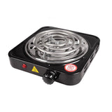 1000W Portable Electric Single Burner Hot Plate Cooktop RV Dorm Countertop Stove by Plugsus Home Furniture - Vysn