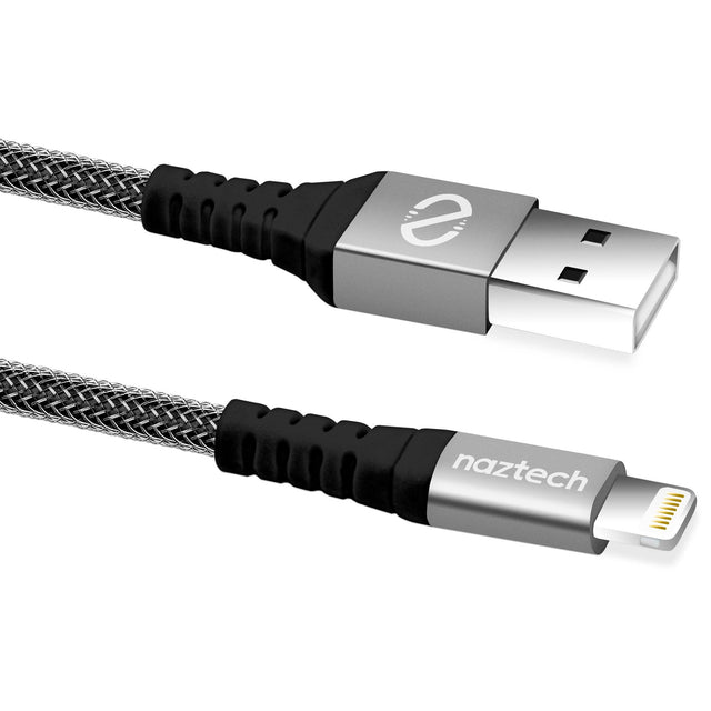 MFI Lightning Charge/Sync USB Braided Cable 4ft - Vysn