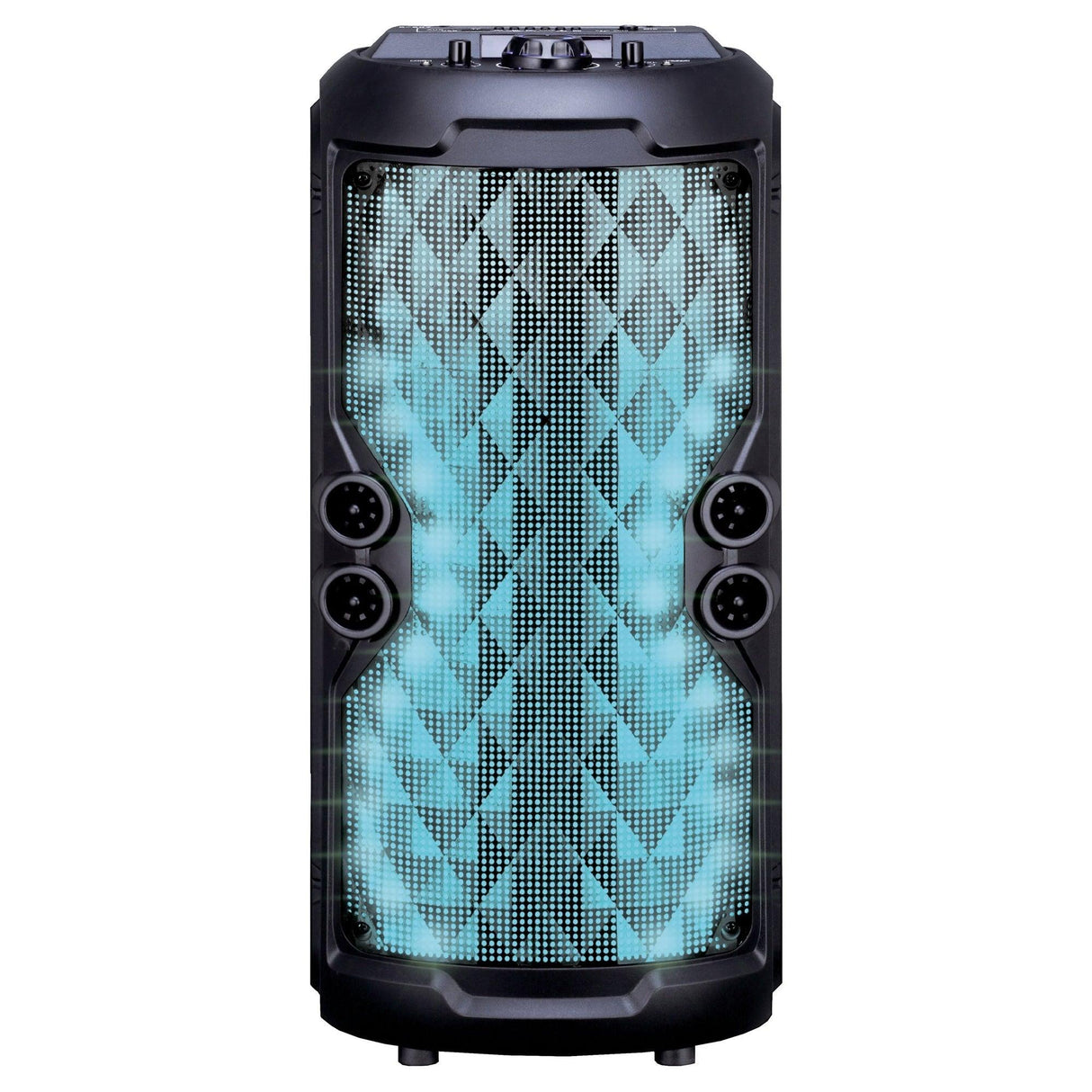 2 x 8" Portable Bluetooth Speaker with Light Show - VYSN