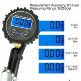 250 PSI Digital Tire Inflator with Pressure Gauge Air Chuck For Truck Car Bike by Plugsus Home Furniture - Vysn