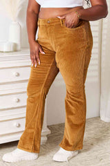 Judy Blue Full Size Mid Rise Corduroy Pants