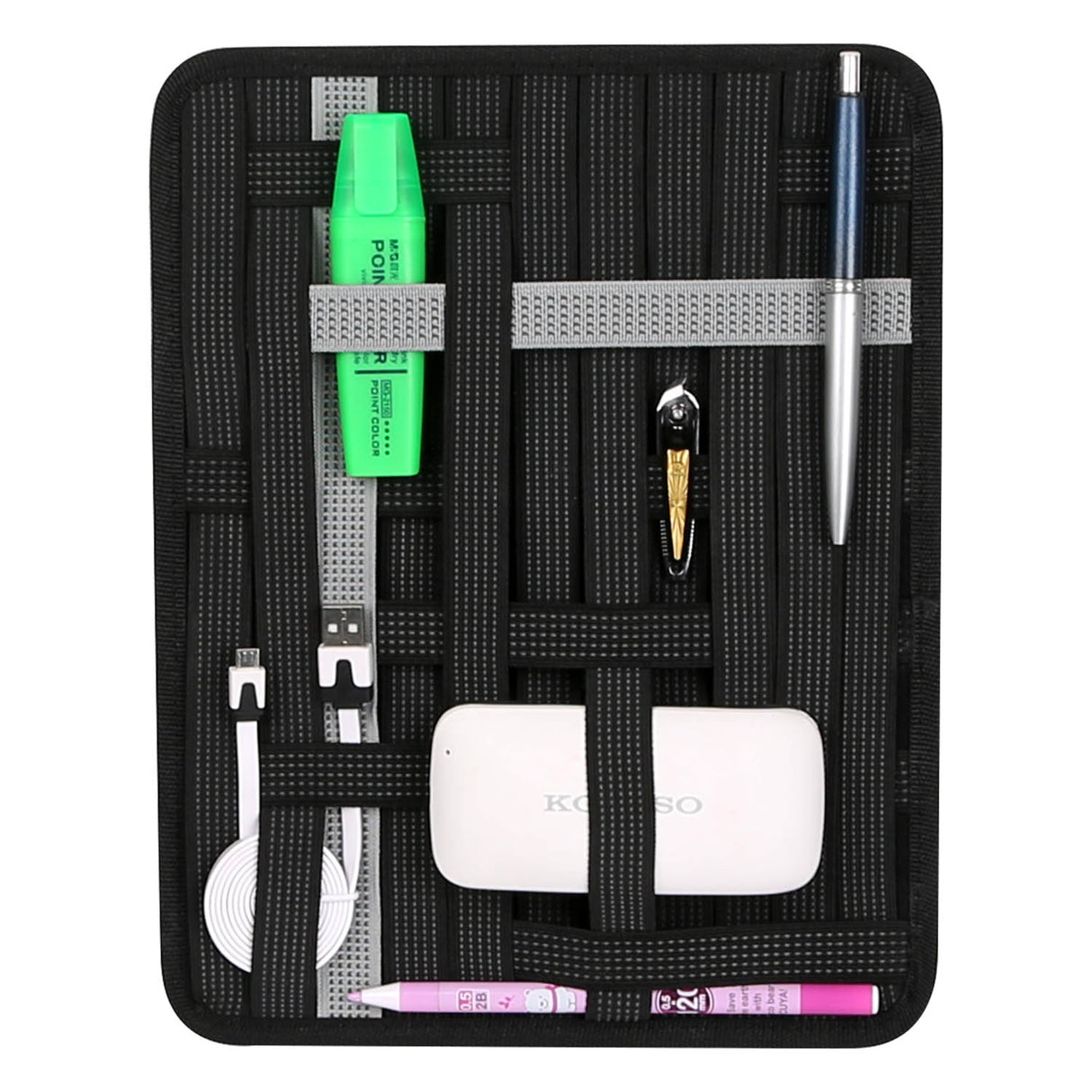 Elastic Organizer Board - Black