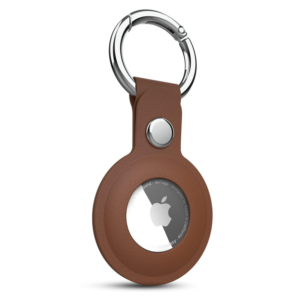 AirCover Vegan Leather Keyring for AirTag - Vysn