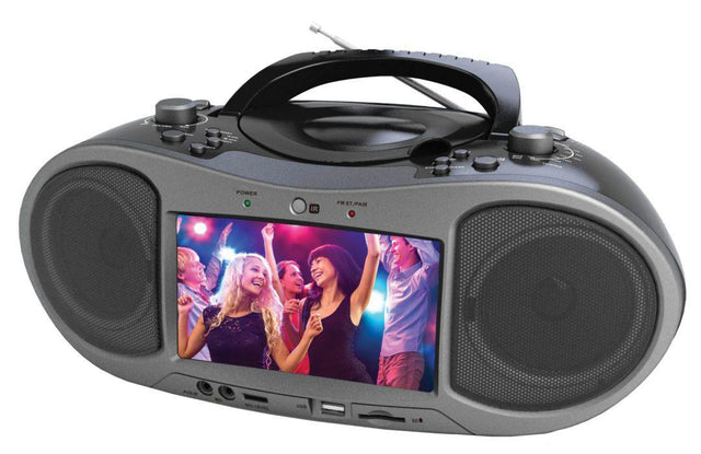 7" Bluetooth DVD Boombox - VYSN