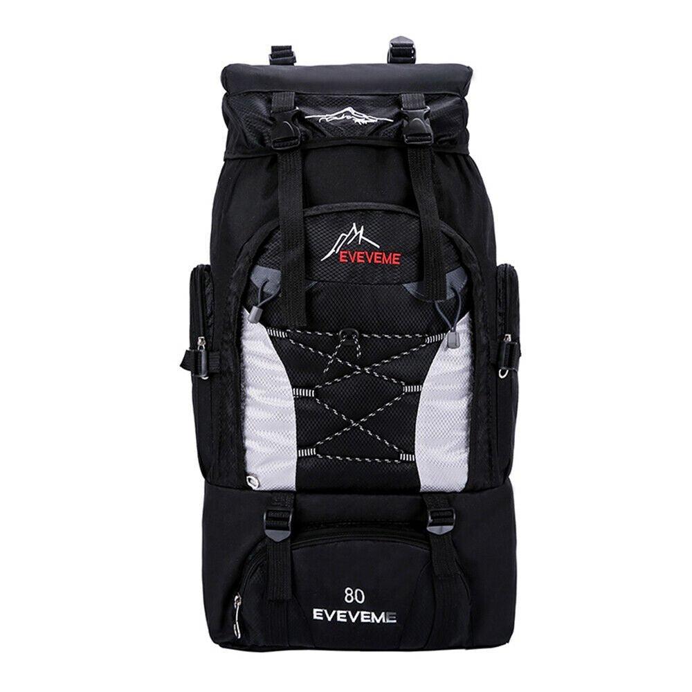 80L Outdoor Travel Hiking Camping Backpack Waterproof Rucksack Trekking Bag Pack by Plugsus Home Furniture - Vysn