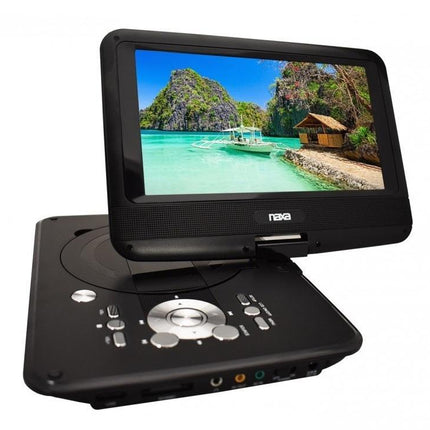 9" TFT LCD Swivel Screen Portable DVD Player with USB/SD/MMC Inputs - VYSN