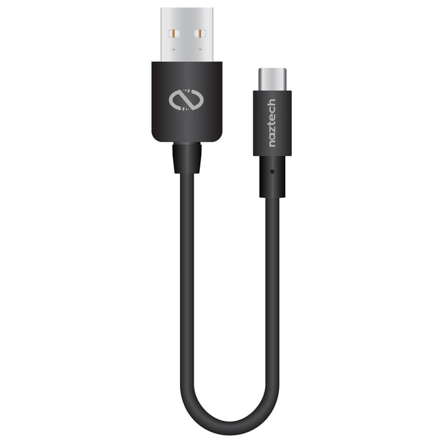 USB-A to USB-C 2.0 Charge/Sync Cable 6in Black - Vysn