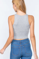 Halter Neck Crop Top