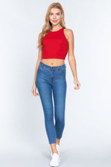 Halter Neck Crop Top