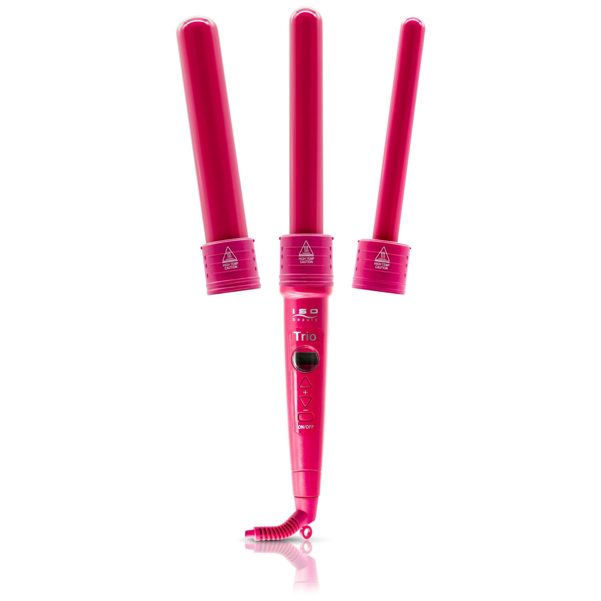 Trio 3-in-1 Interchangeable Professional Tourmaline-Infused Ceramic Curling Set - Vysn