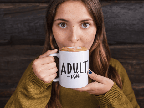 Adult-ish Sarcastic Mug by WinsterCreations™ Official Store - Vysn